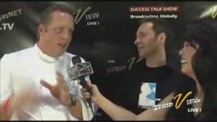 Kevin Brauch & David Adjey on the Red Carpet in Las Vegas