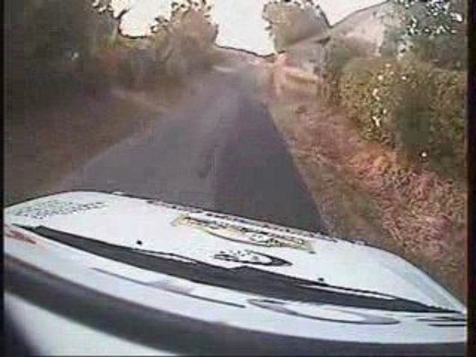 Caméra embarquée rallye Besse / Braye ES4