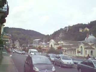 La Bourboule: Panorama depuis le quai Jeanne d'Arc
