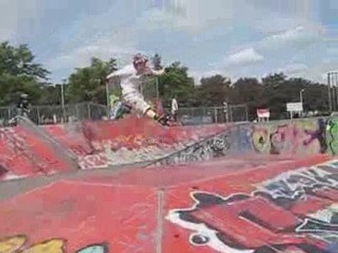 Rollers - Skate park de Cergy - 22 août 2009 / 02