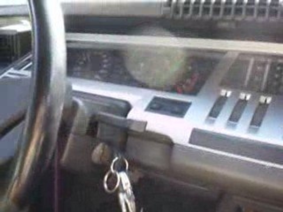 Renault 25 TDX 1986 heureuse!