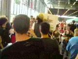 Japan Expo 2009 - Free Hugs & Lara Croft
