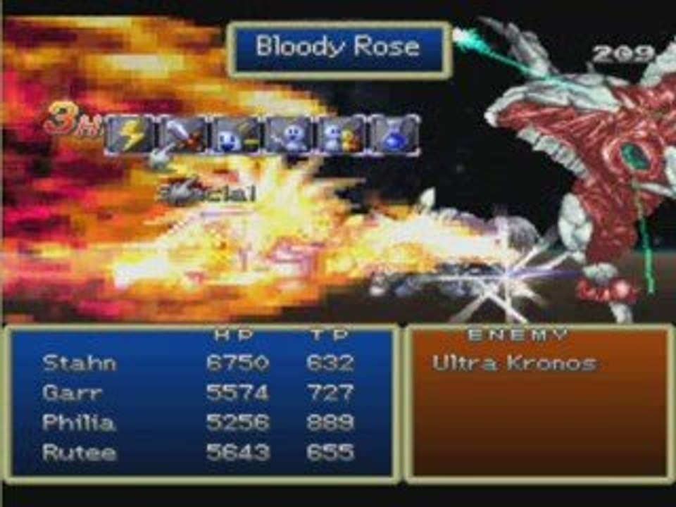 Tales of Destiny : final bosses : no damage