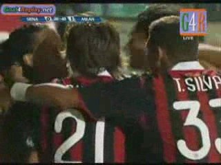 SIENA 0-1 MILAN AC PATO