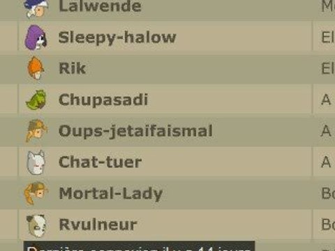 ma guilde dofus