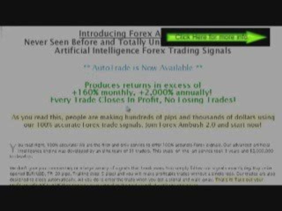 (Forex)(automated forex trading)
