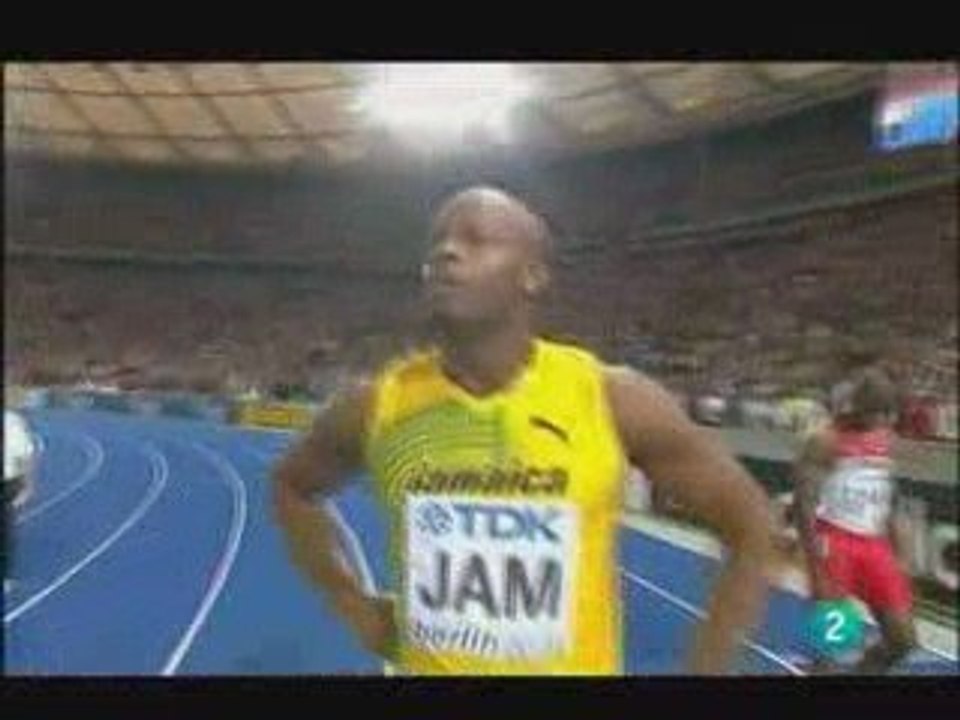 Finale du relais 4x100m Masculin Berlin 2009