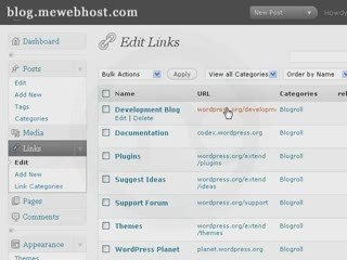 MEWEBHOST Blog Tweaking