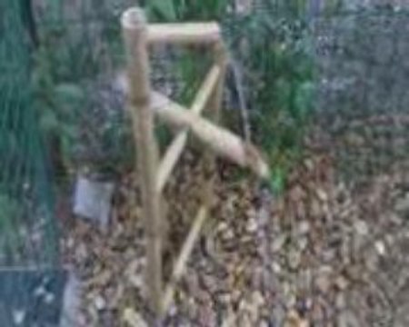 un shishi-odoshi artisanal