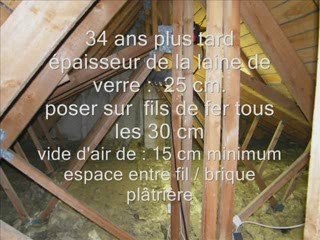 dépose laine de verre