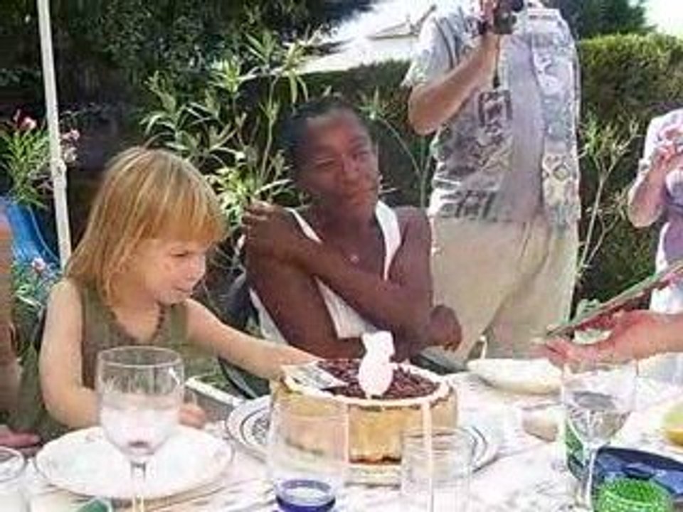 Joyeux anniversaire Lucie, 3 ans