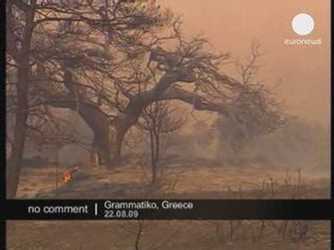 Les incendies menacent Athènes