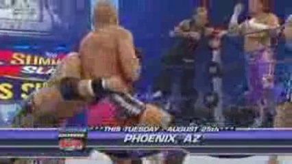 CM Punk The Hart Dynasty Vs John Morrison The Hardys Boys