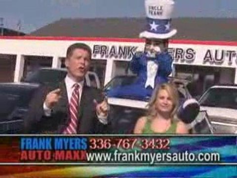 $1000 Finance Guarantee at Frank Myers Auto in Winston-Salem