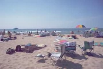 Dunes in Michigan city