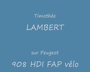 Les 24 heures vélo de Timothée Matinale uniquement