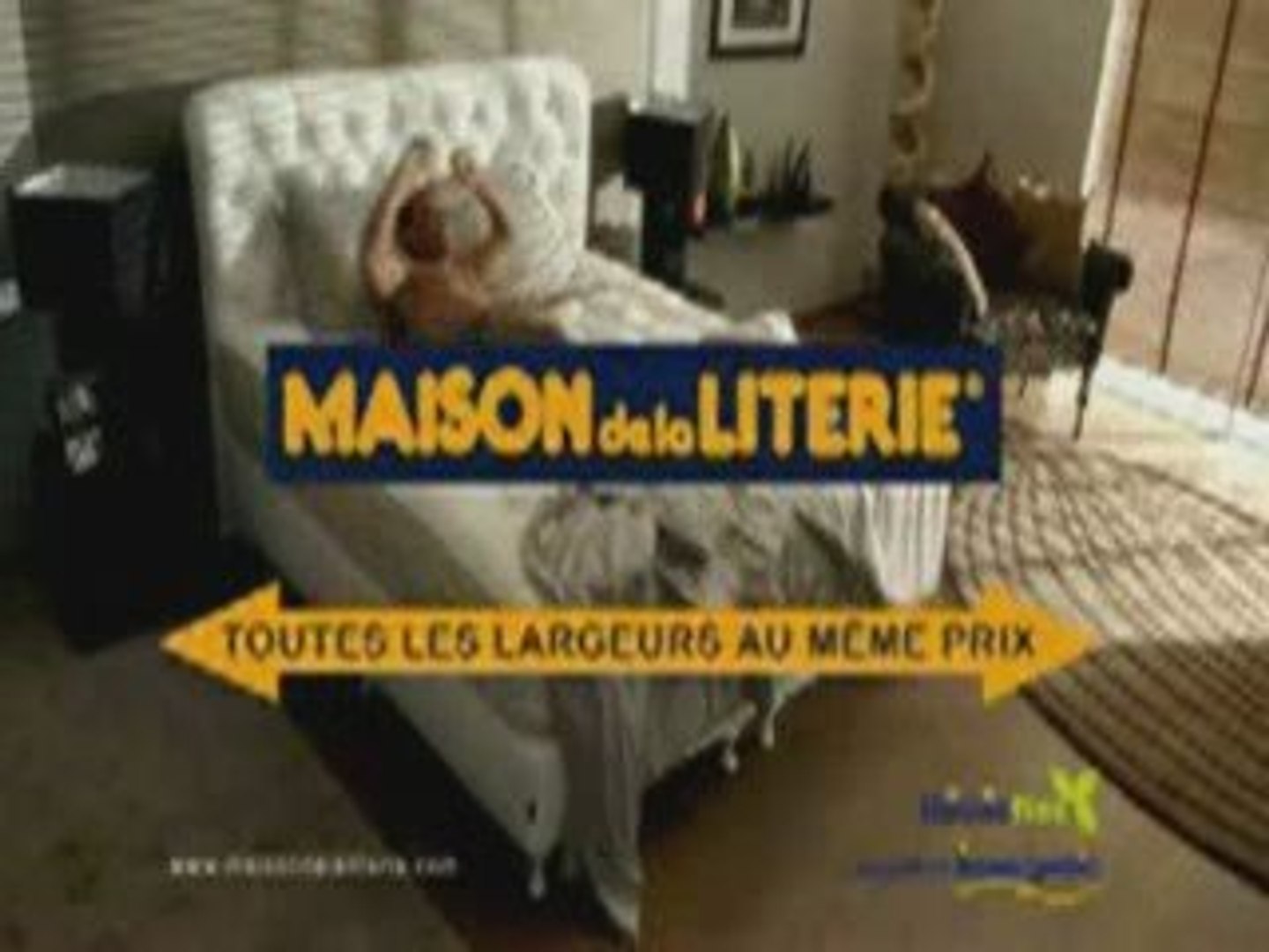 Pub - La maison de la literie - Vidéo Dailymotion