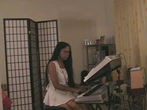 Yes I Will Neil Diamond Cover on Keyboard By Fawzia