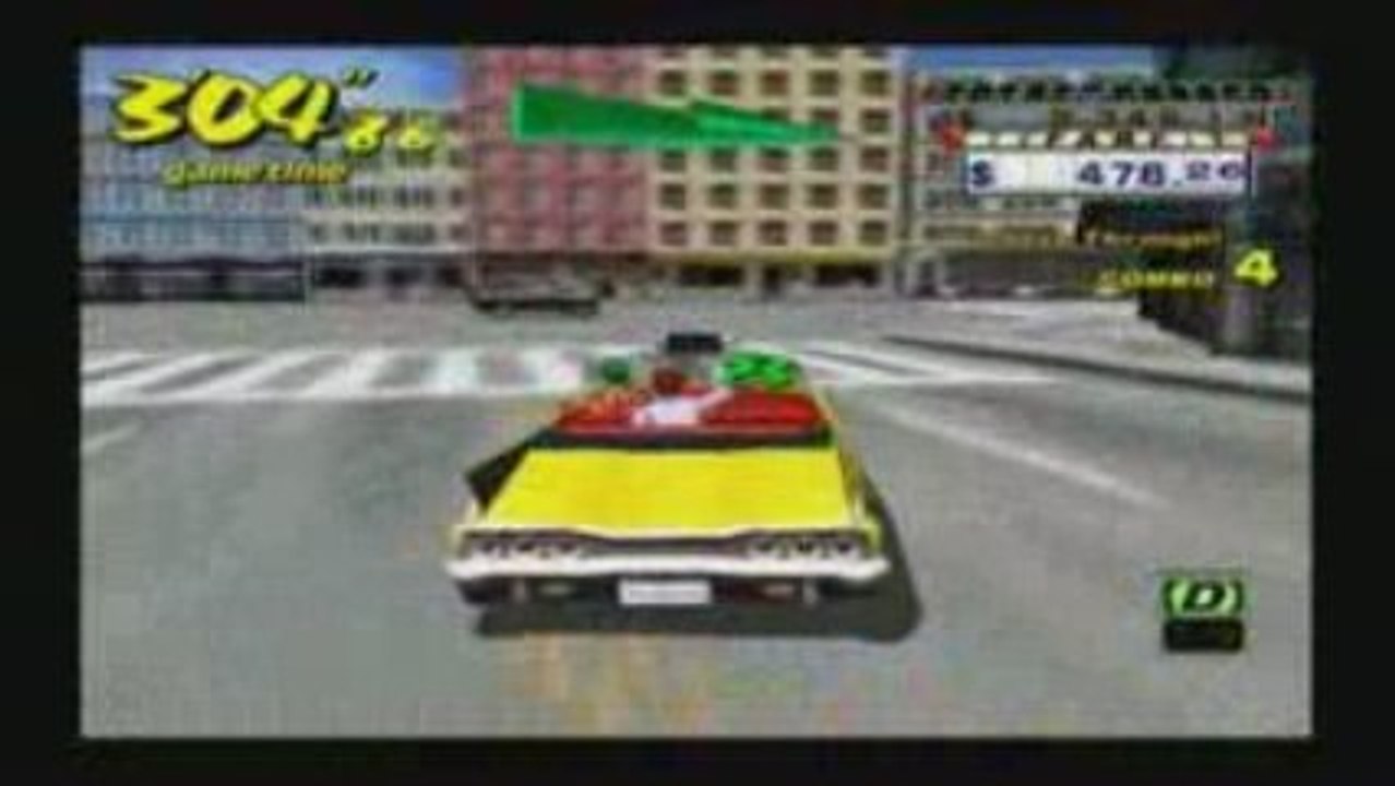 (SIX-K) crazy taxi sur ps2