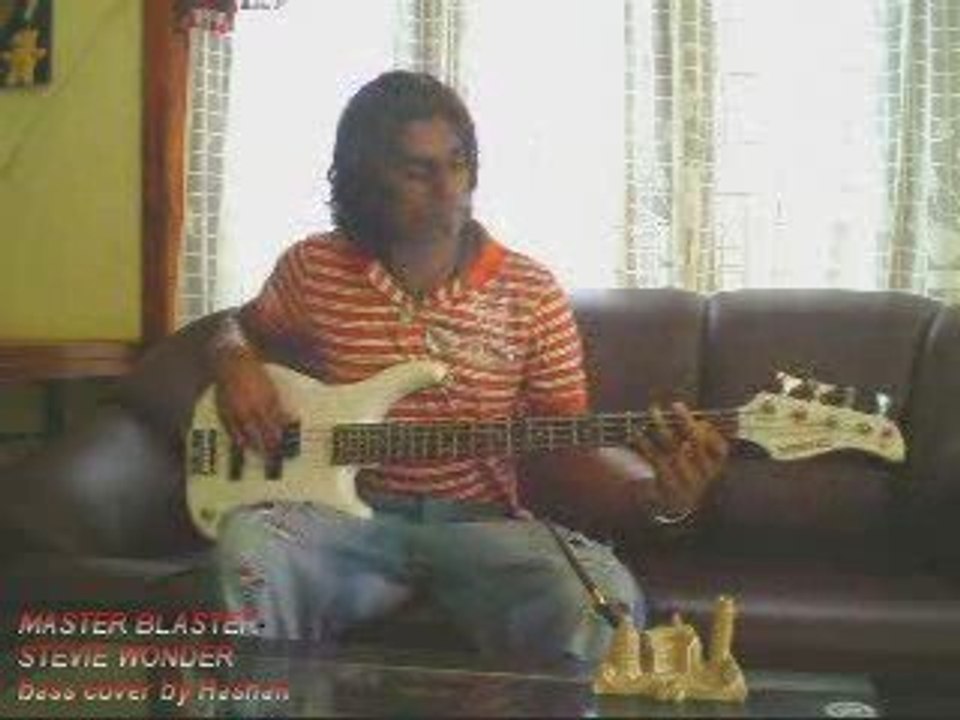 master blaster bass cover-stevie wonder