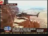 New Video Of Helicopter Rescuing Hiker From Cliff In Utah