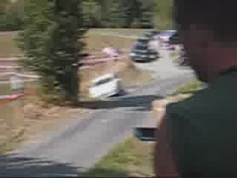 crash rallye chambost 2009