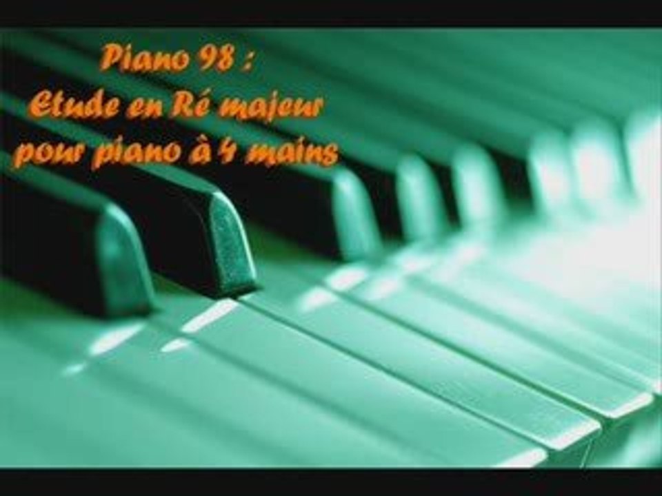 Etude en Ré majeur (piano98)