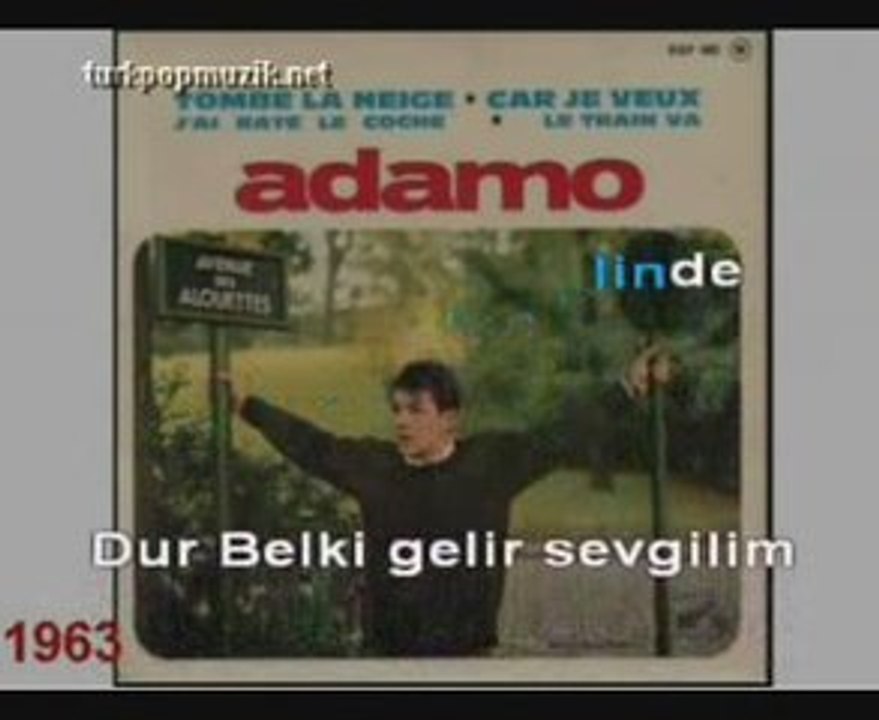 Adamo-Her Yerde Kar Var (Karaoke)