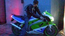 burnout kawasaki