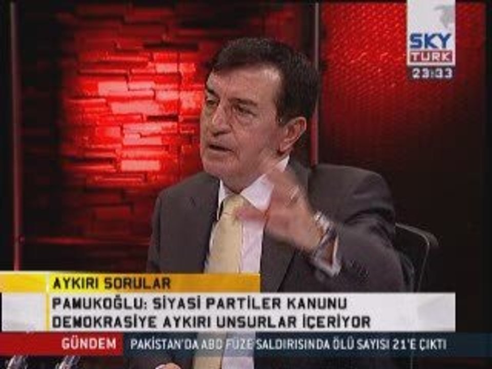 OSMAN PAMUKOĞLU - 22 Ağustos 2009 SkyTürk (2)