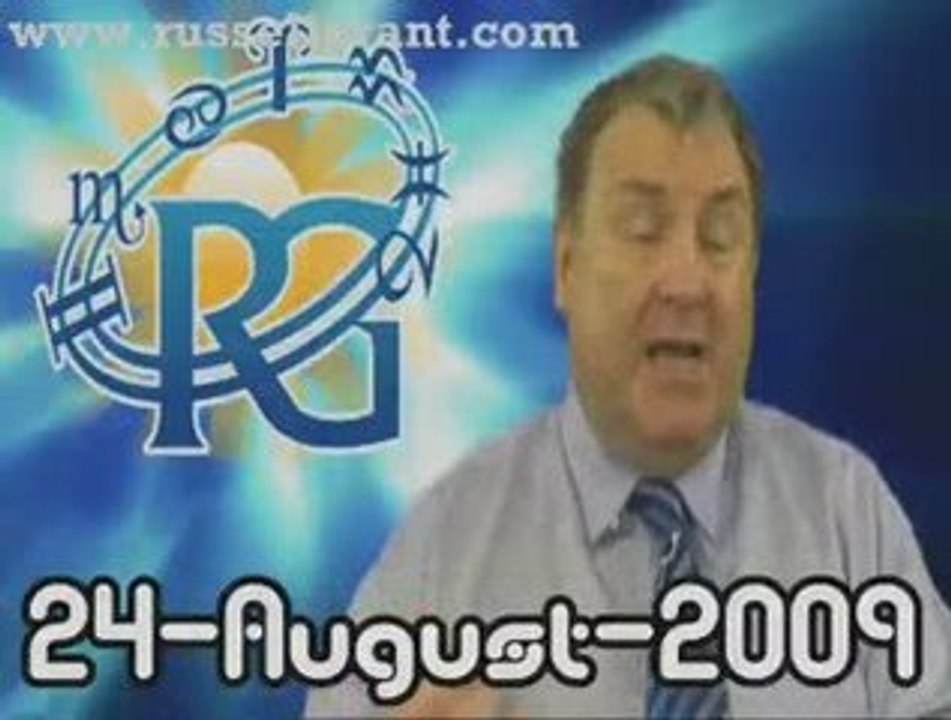 RussellGrant.com Video Horoscope Gemini August Monday 24th