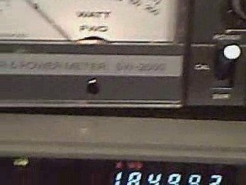Kenwood SW-2000 HF & 6 Ham Radio Swr/Wattmeter Demonstrated