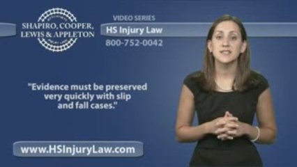 Protect Yourself in Your Slip & Fall Case