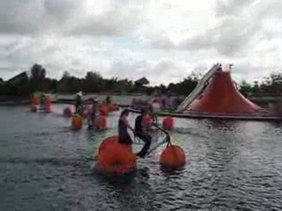 Futuroscope : vélo eau