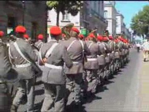 Saumur 2009 Défilé musiques militaires