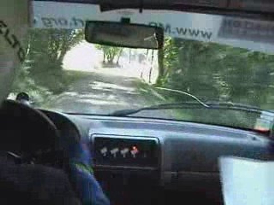 Rallye des Lacs  Ivrey caméra embarquée