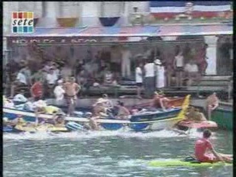 Traversée de Sète à la nage : l'arrivée