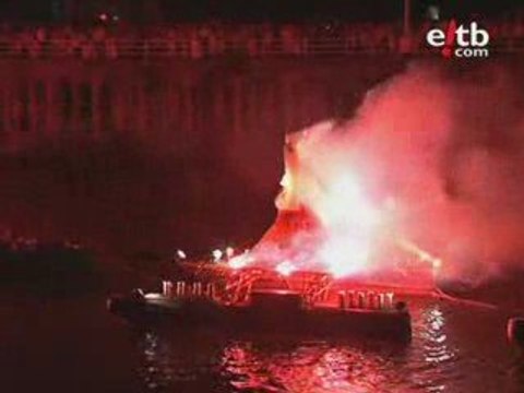 El fuego se lleva a Mari Jaia y a las fiestas de Bilbao