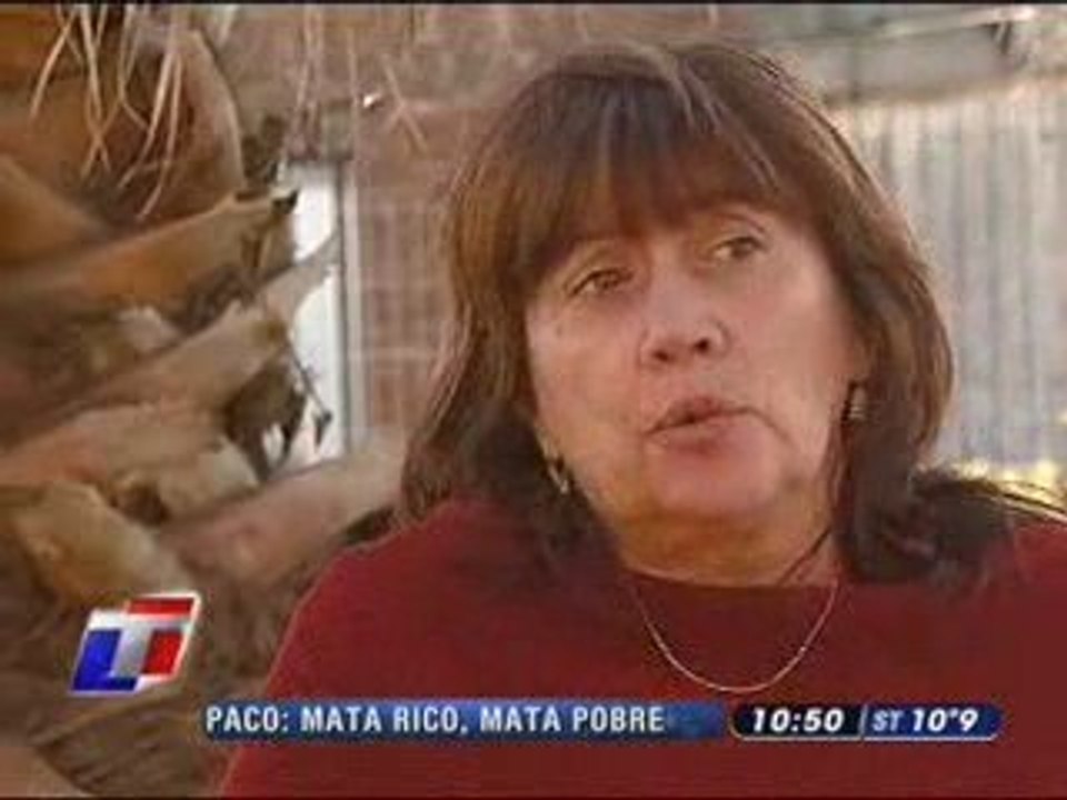 Paco: mata rico, mata pobre