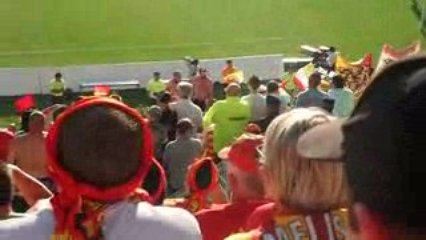 supporters pendant grenoble lens