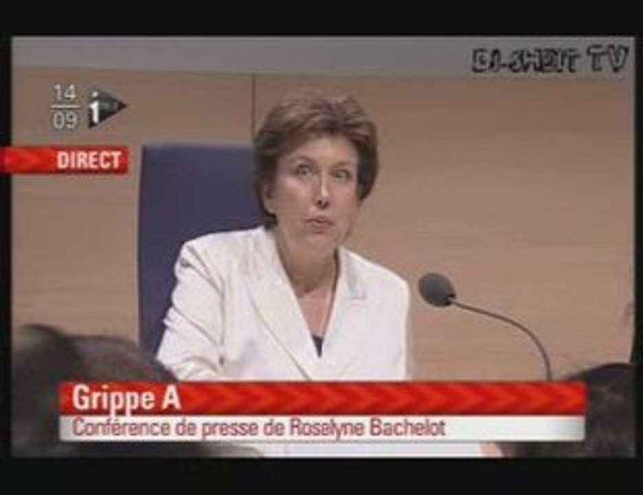 I TELE - Conférence de presse de Roselyne Bachelot