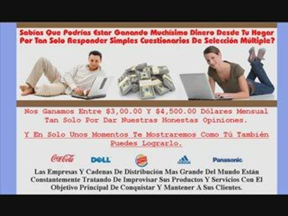 GANANCIAS CON ENCUESTAS REMUNERADAS