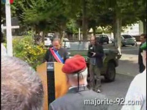 Jean-Paul Dova : 65è anniversaire de la libération d'Antony