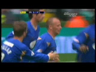 CELTIC 5-2 ST. JOHNSTONE BUT MORRIS