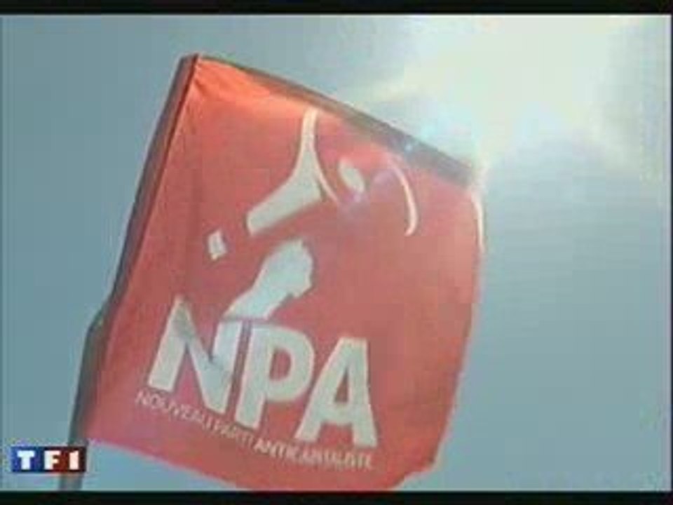 JT tfi - université d'été du NPA - 24/08/2009