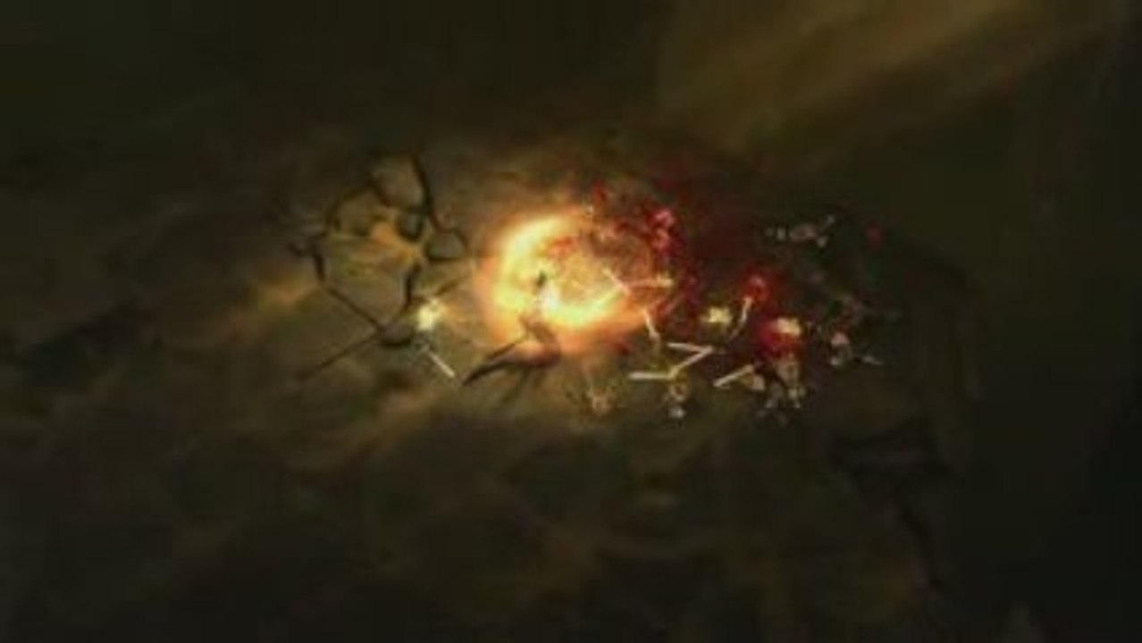 Diablo 3 - Le Moine gameplay