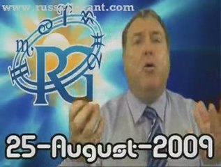RussellGrant.com Video Horoscope Taurus August Tuesday 25th