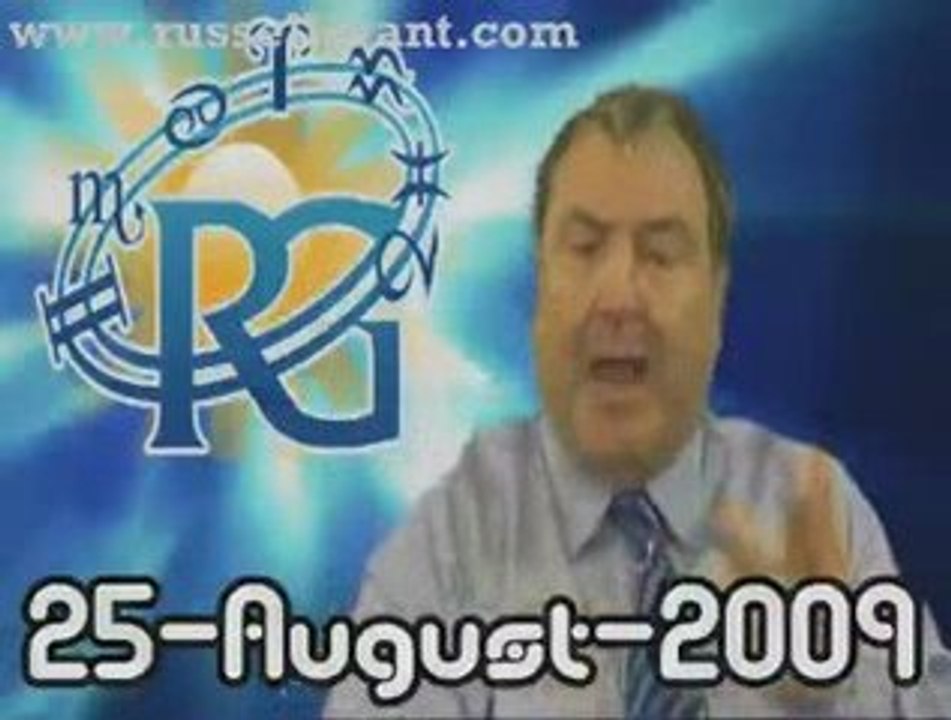 RussellGrant.com Video Horoscope Gemini August Tuesday 25th