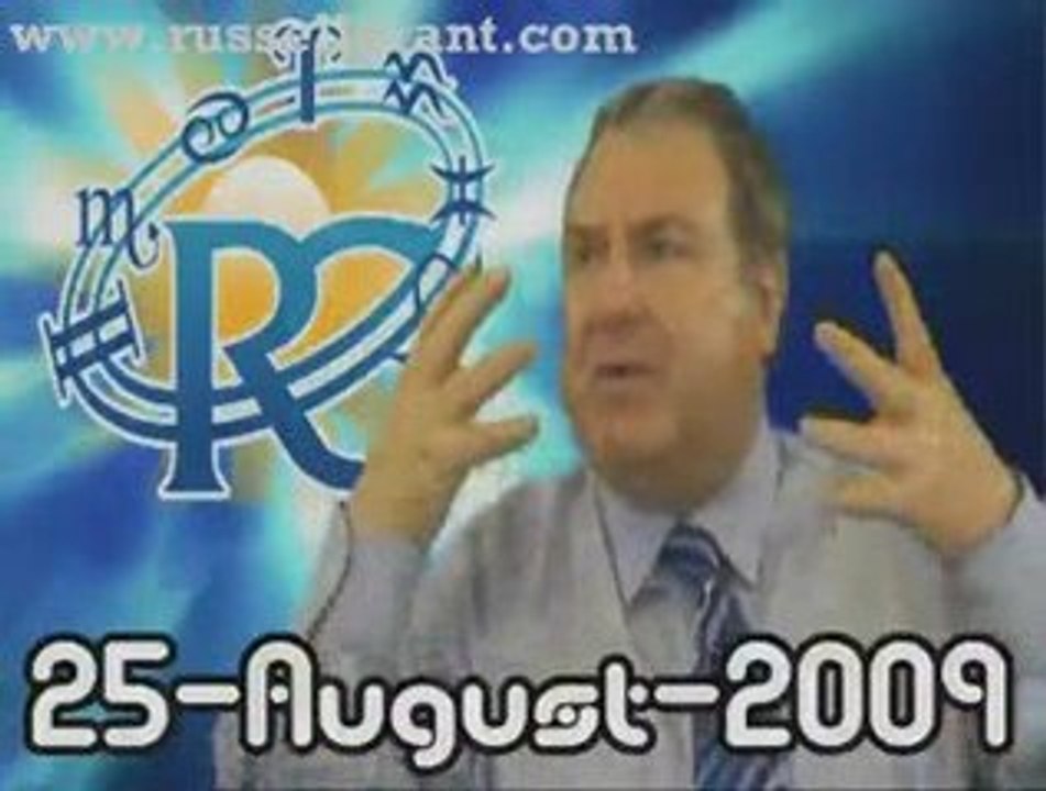 RussellGrant.com Video Horoscope Scorpio August Tuesday 25th