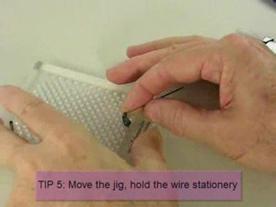 WigJig Jewelry Making Basics - Making a Wire Component
